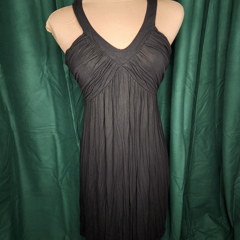 Draped racerback dress